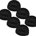 6Pcs Wave Cap for Men Silky Durags Elastic Band Wave Caps for 360 540 720 Waves Soft Breathable Satin Durag Unisex Adults Kids Skullies Beanies Hats Shower Cap