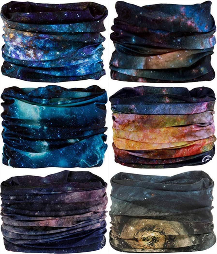 Headband Neck Gaiter Head Wrap Headwear Face Mask Magic Scarf Bandana for Men and Women