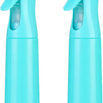 Continuous Spray Bottle for Hair (10.1Oz/300Ml) 2 Pack Home Essentials Spray Bottles for Cleaning Empty Ultra Fine Water Mister Sprayer for Hairstyling Garden Plants Curly Hair Perfume Etc