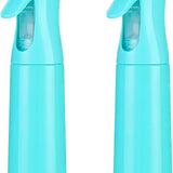 Continuous Spray Bottle for Hair (10.1Oz/300Ml) 2 Pack Home Essentials Spray Bottles for Cleaning Empty Ultra Fine Water Mister Sprayer for Hairstyling Garden Plants Curly Hair Perfume Etc