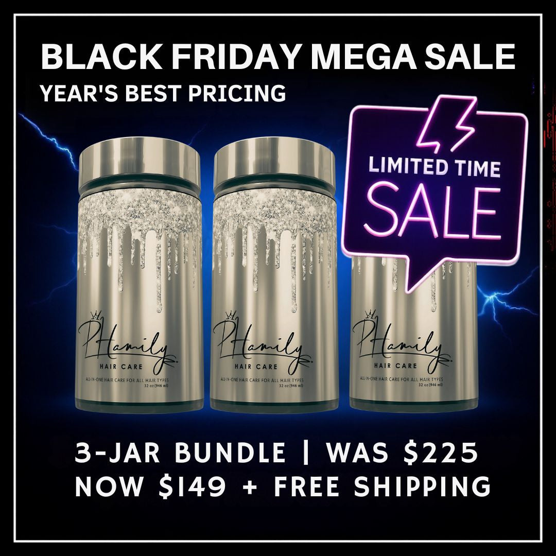 Original Formula — 3-Jar Black Friday Bundle - PHamily Hair Care 