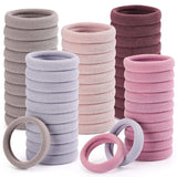 100PCS Black Hair Ties for Ponytails