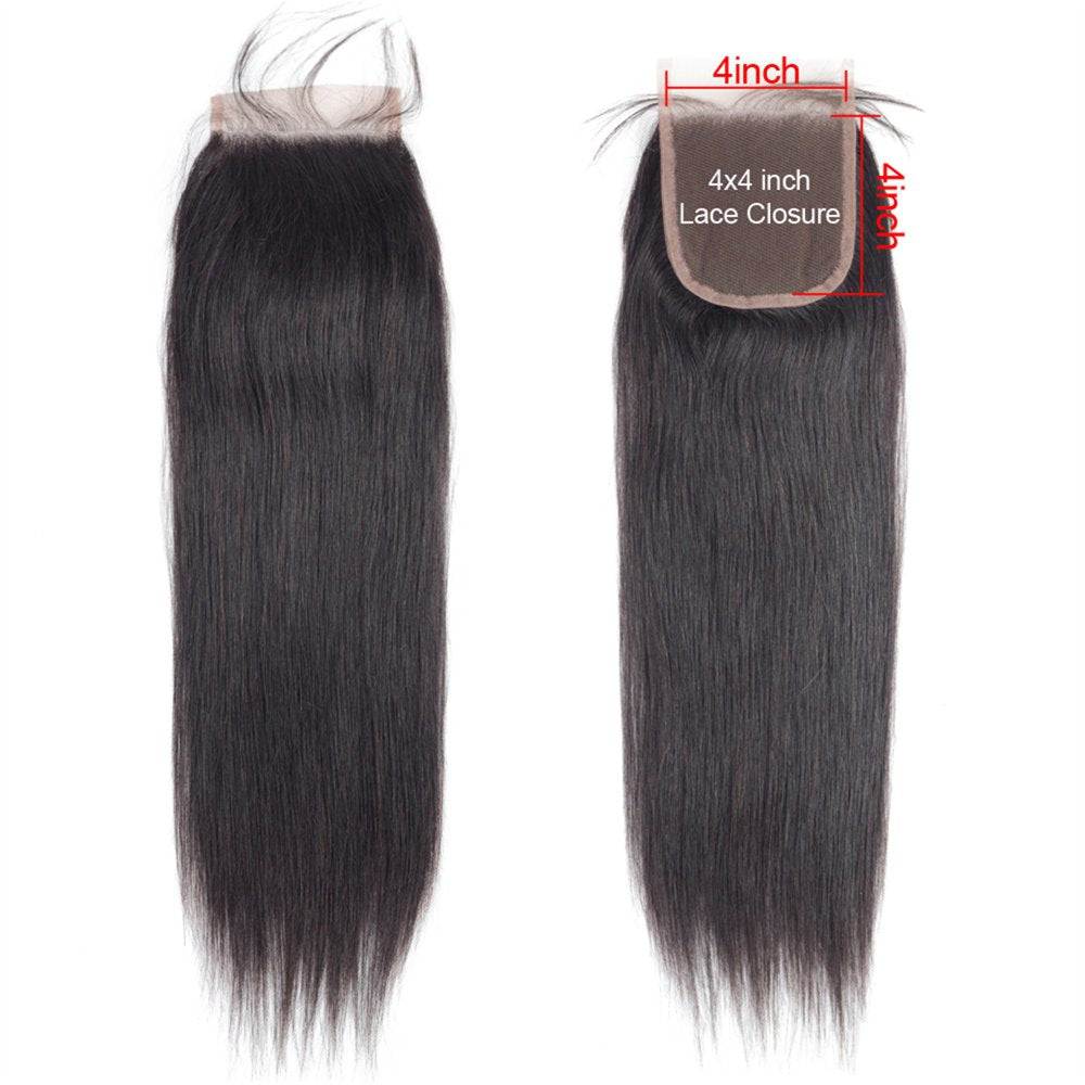 10A Brazillian Human Hair Straight 3 Bundles