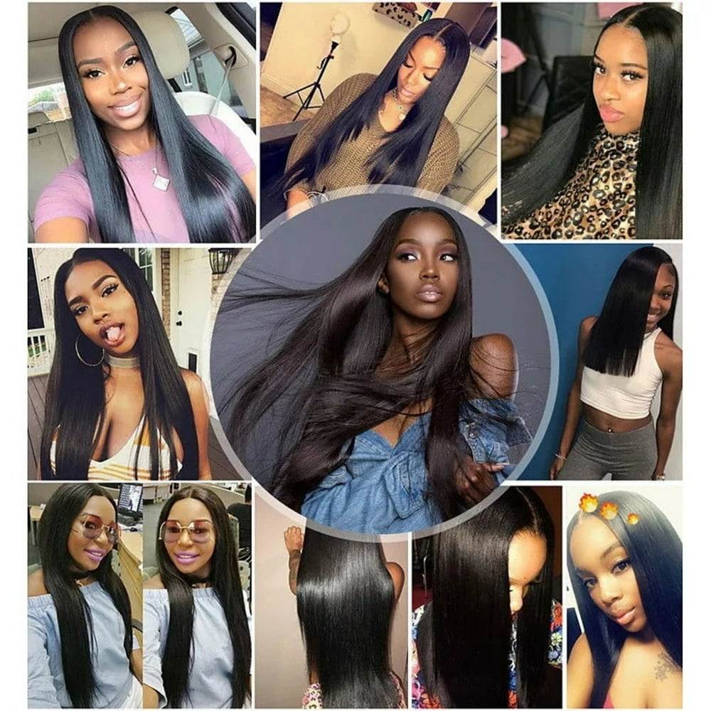 10A Brazillian Human Hair Straight 3 Bundles