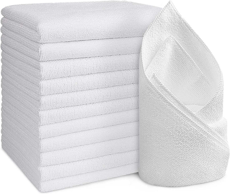 Black Salon Towel, Pack of 12(Not Bleach Proof, 16 X 27 Inches) Super [Salon Towels Set] - This bulk pack includes 12 salon towels in black, each measuring 16 by 27 inches. These towels are designed specifically for salon use and offerSalon, Hand, Gym, Bath, Spa